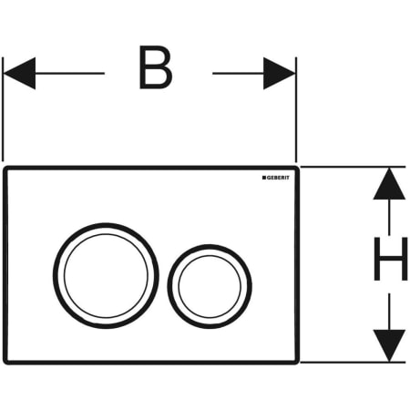 CLAPET? DE AC?IONARE REZERVOR INCASTRAT DELTA20 CROM MAT